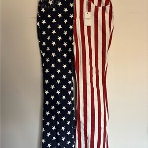 Judy Blue American Flag Denim Pants (High Rise)